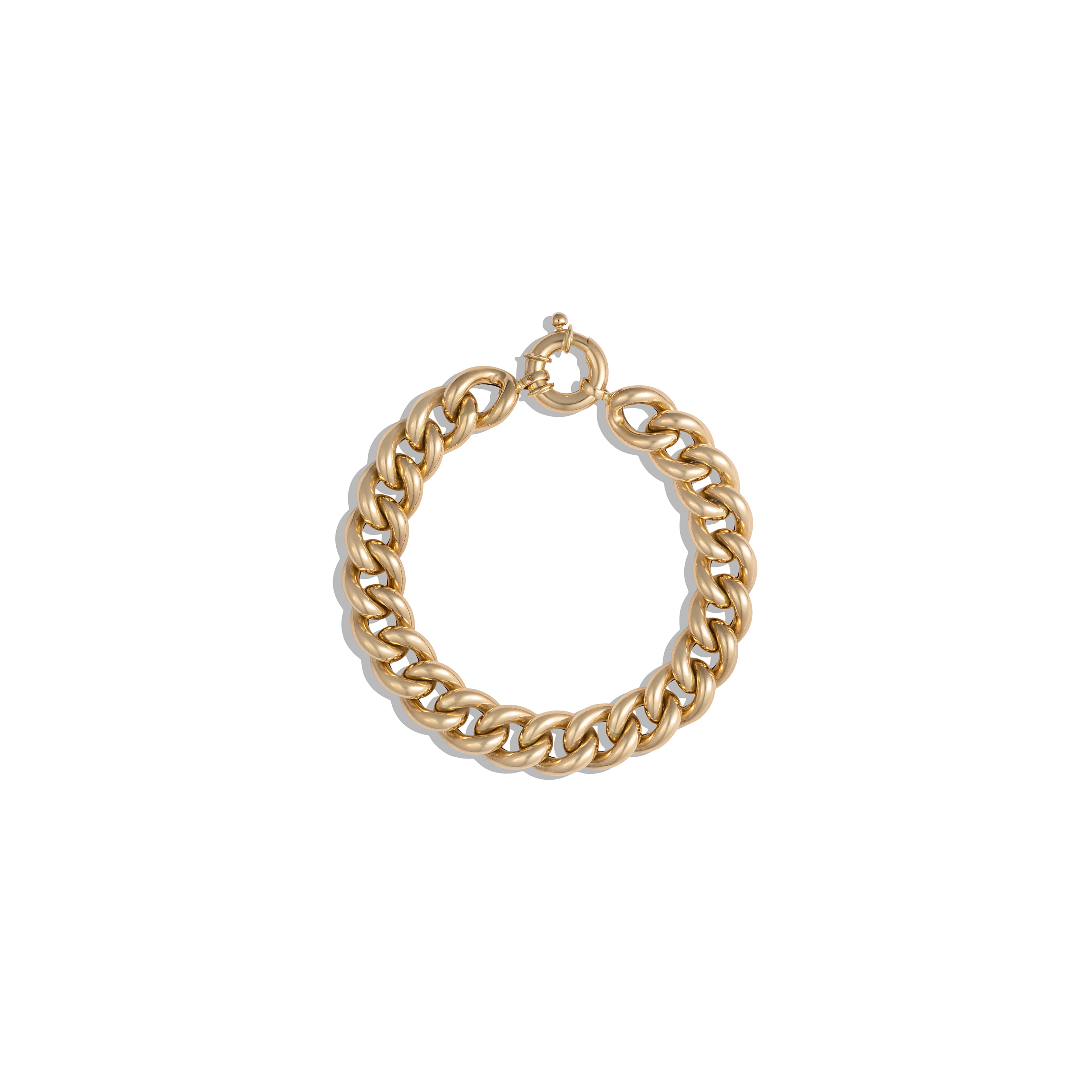 Curves Chain Bracelet - Chunky