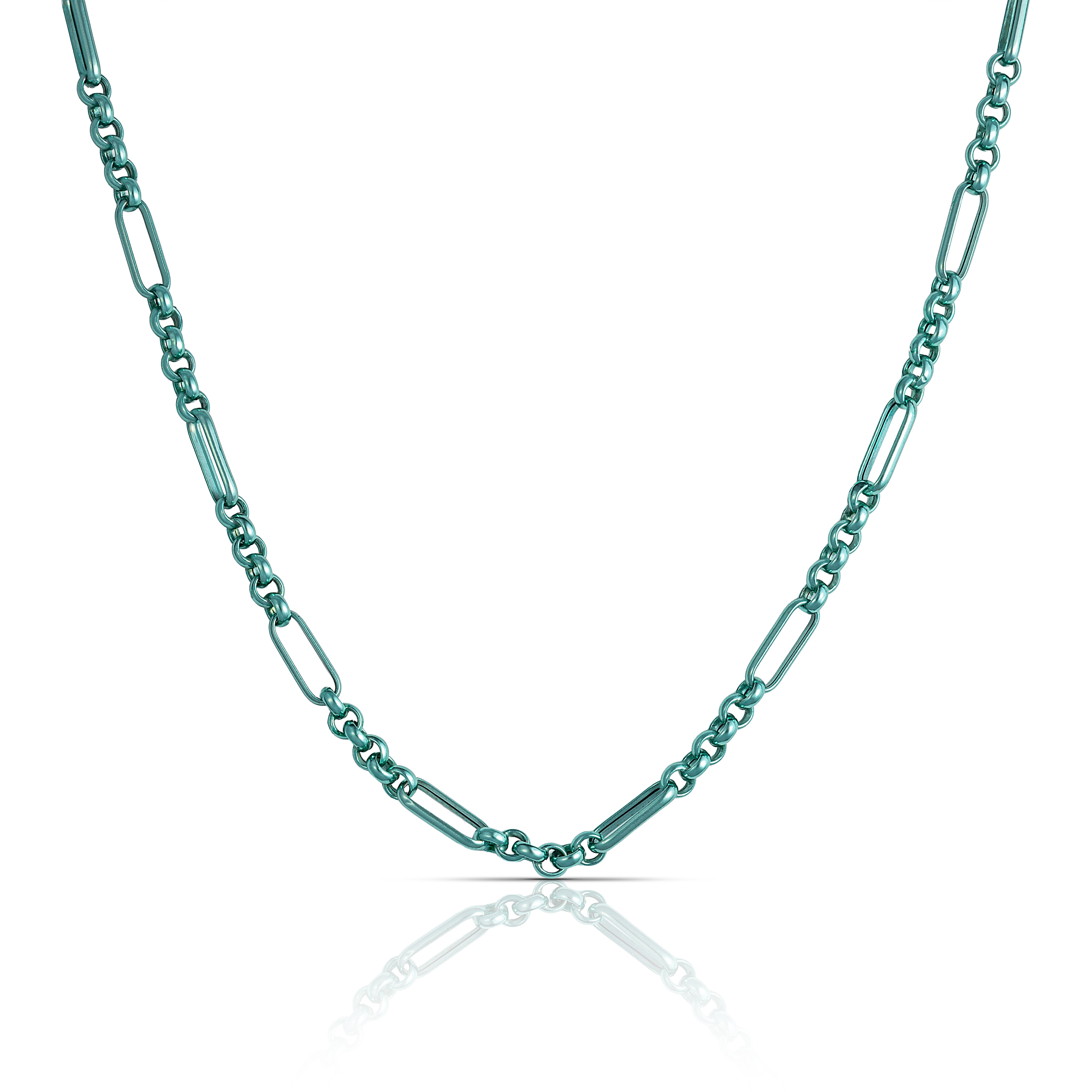 Curves Psychedelics Necklace - Pistachio