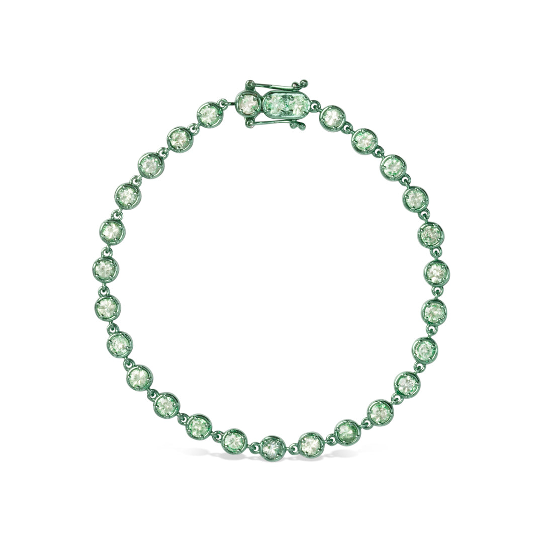 Psychedelics Bracelet - Tsavorites