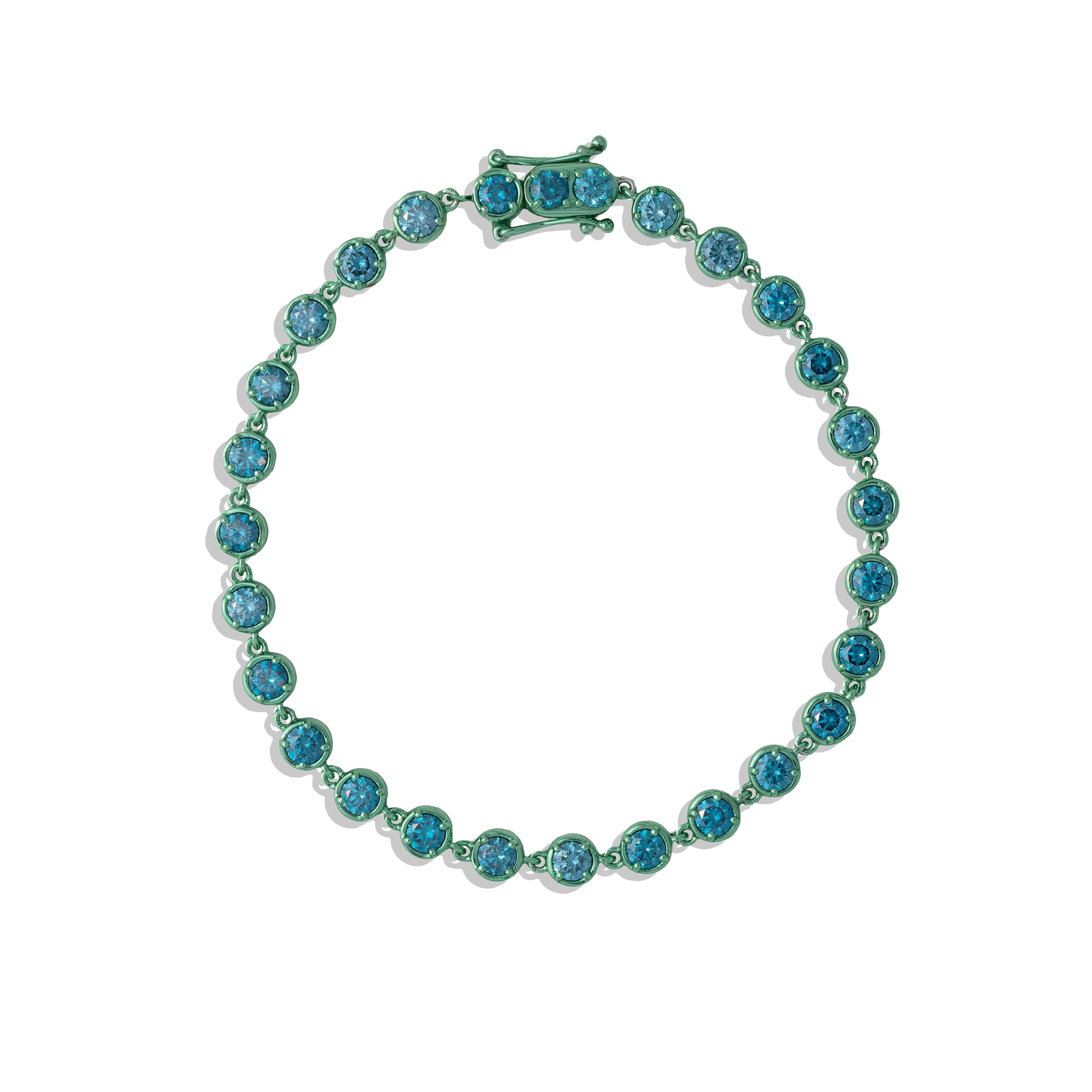 Psychedelics Bracelet - Blue Diamonds