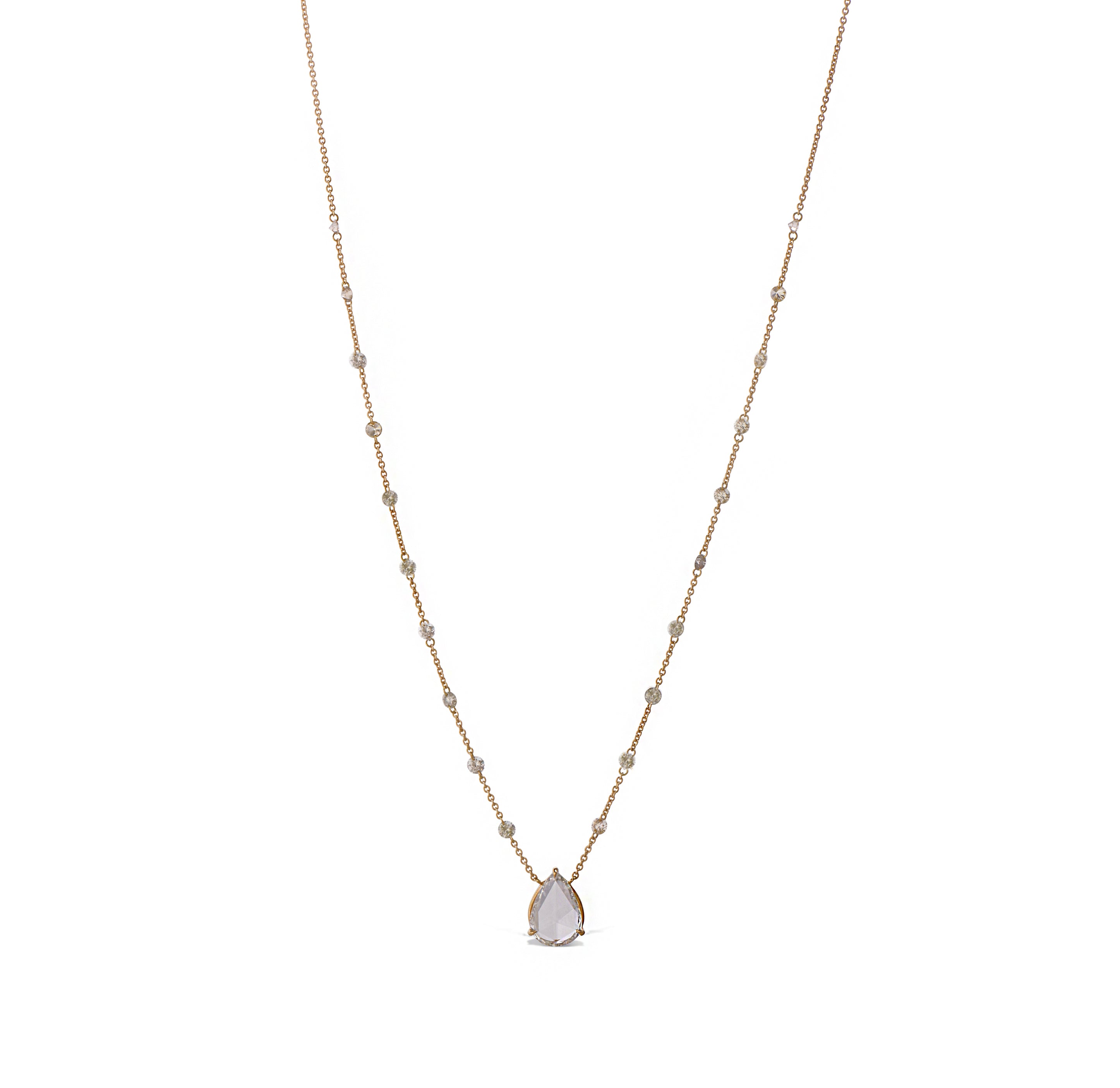 Rain Drops gold ring