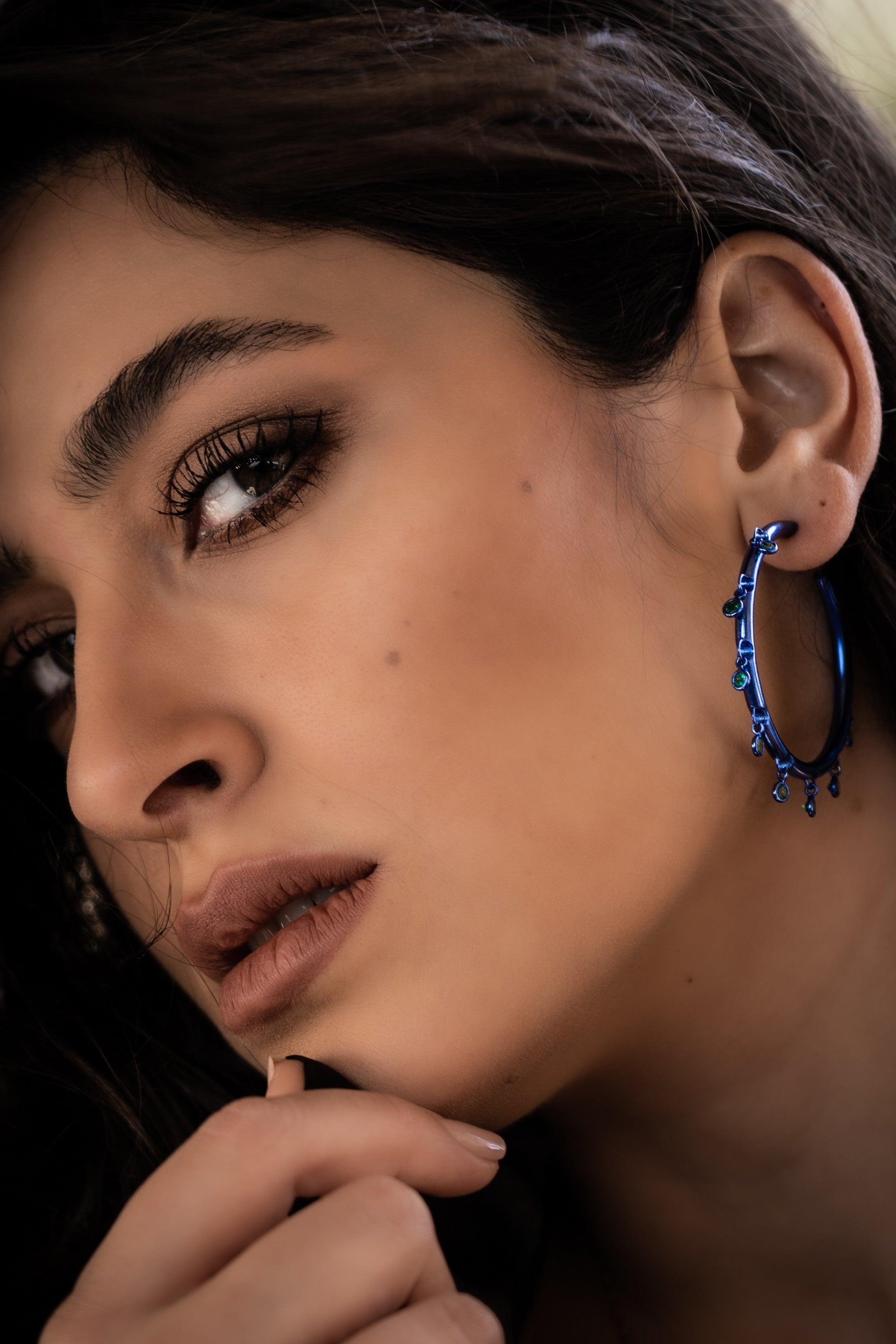 Designer pearl earrings set