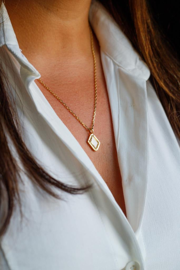 Vintage Necklace - Rose Cut Diamond