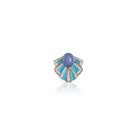Art Deco Brooch - Chalcedony