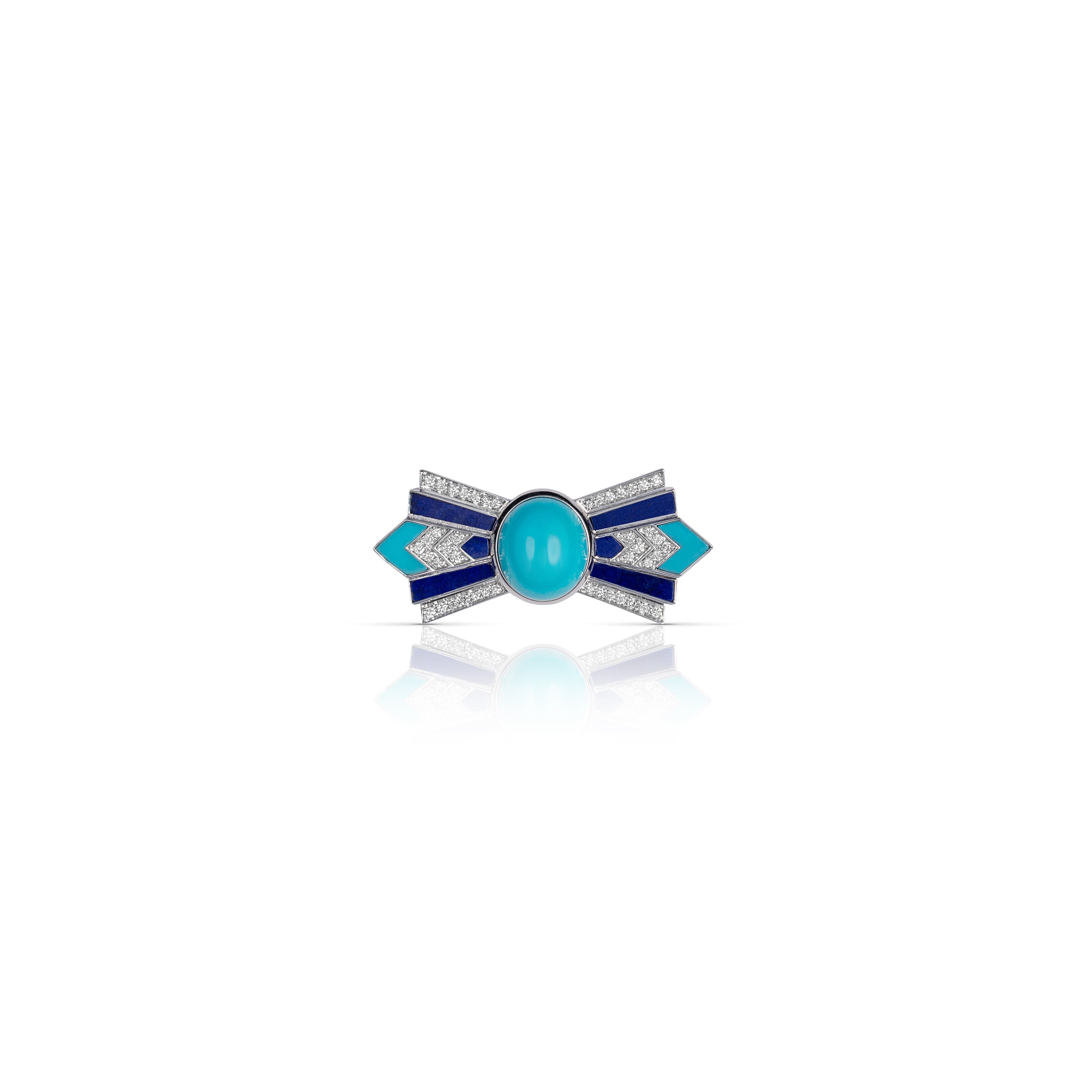 Art Deco statement bracelet