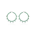 Psychedelics Earrings - Pistachio