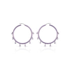 Psychedelics Earrings - Lavender
