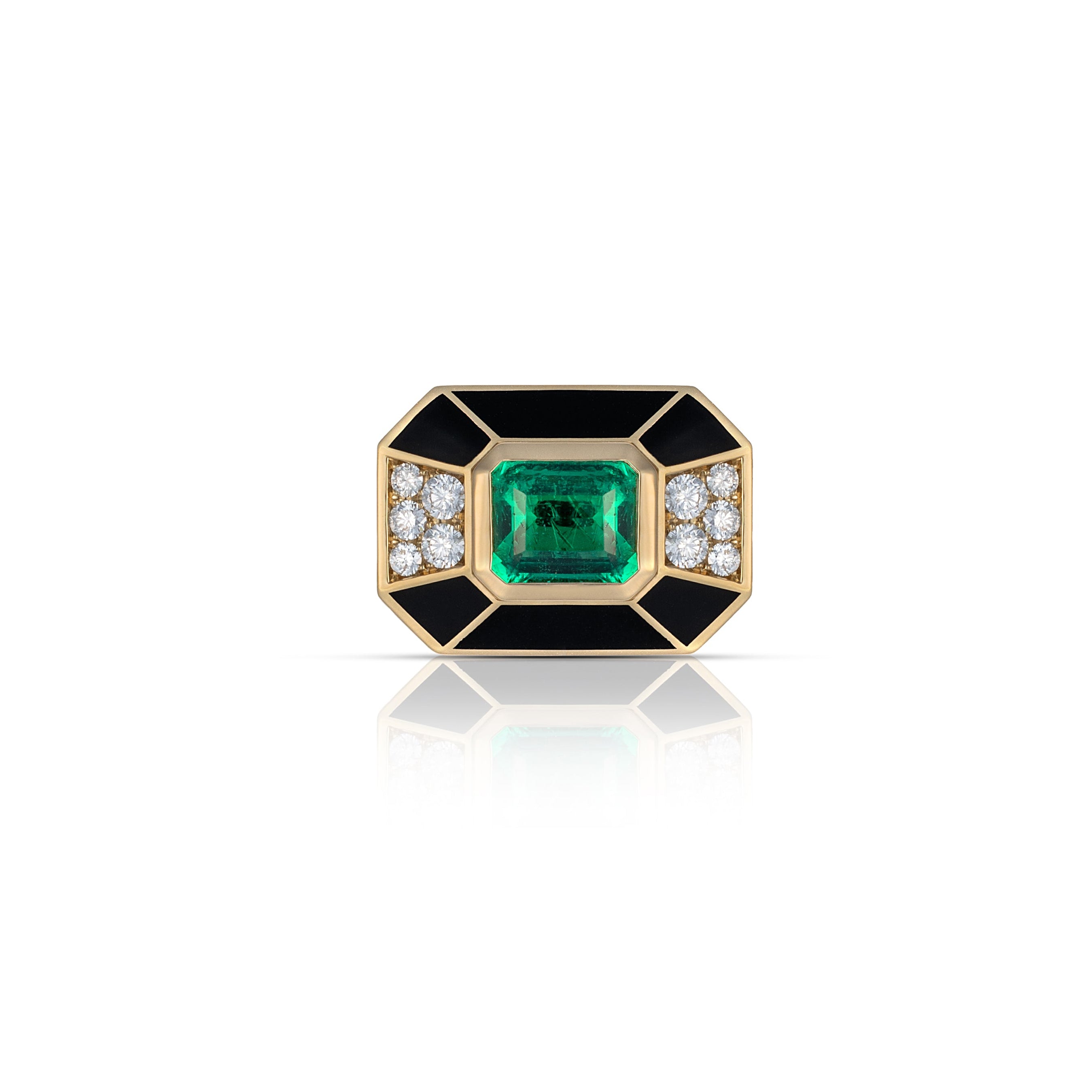 Art Deco gold necklace
