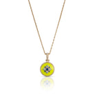 Empress Pendant - Diamonds, Sapphire, Topaz