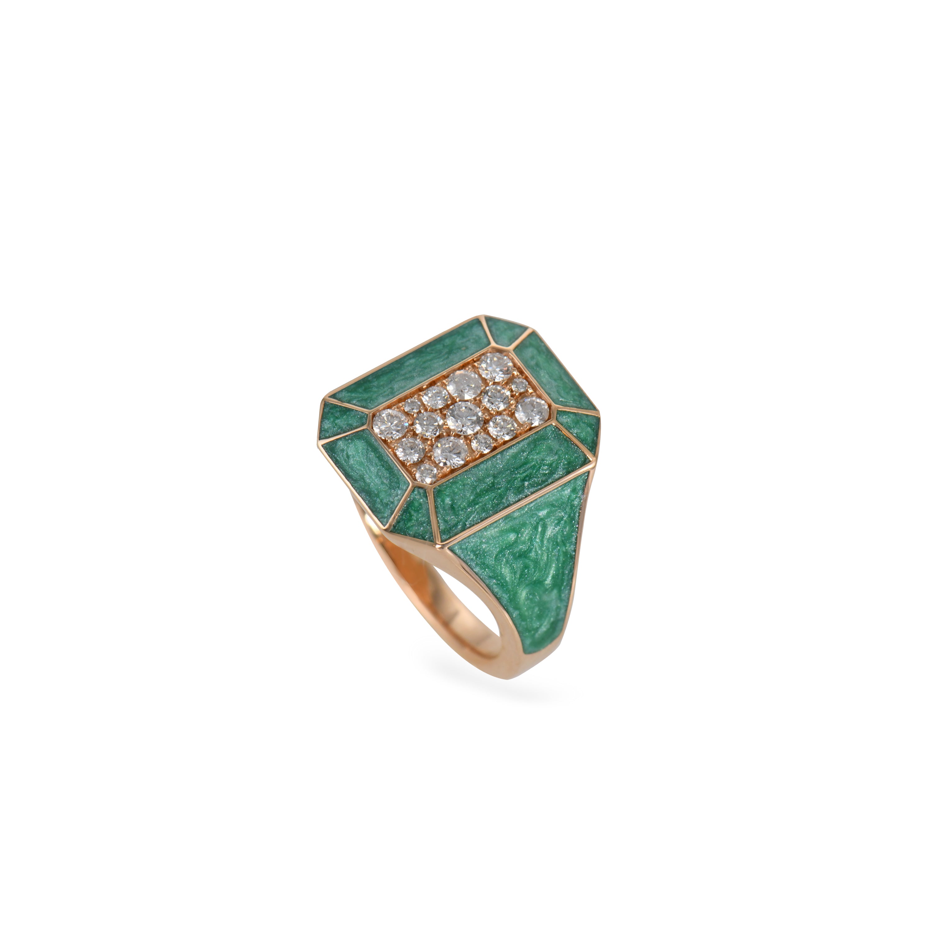 Designer gold ring Place Vendome