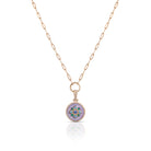 Empress Pendant - Diamonds, Emerald, Tanzanite, Topaz