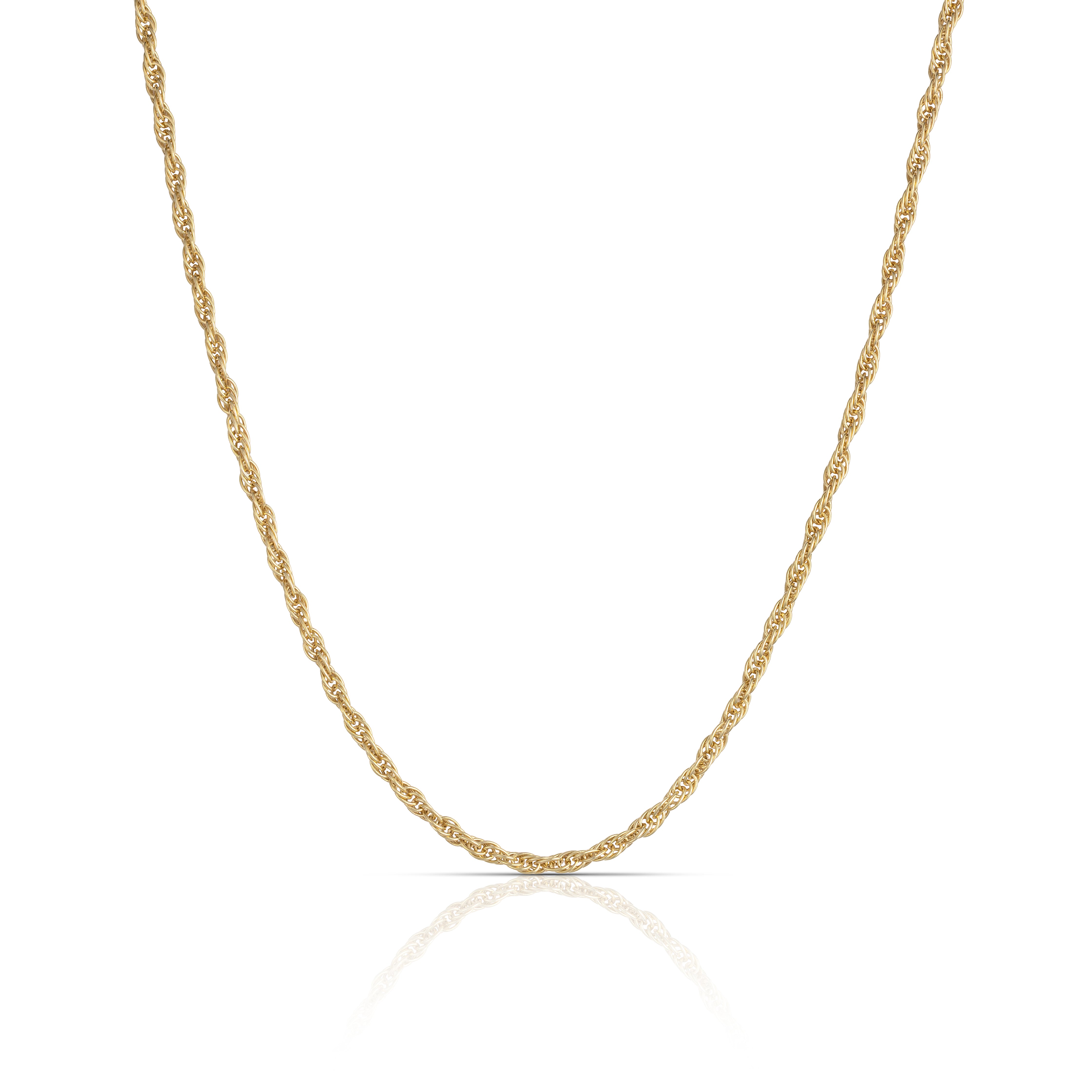 Solid Yellow gold Chain 