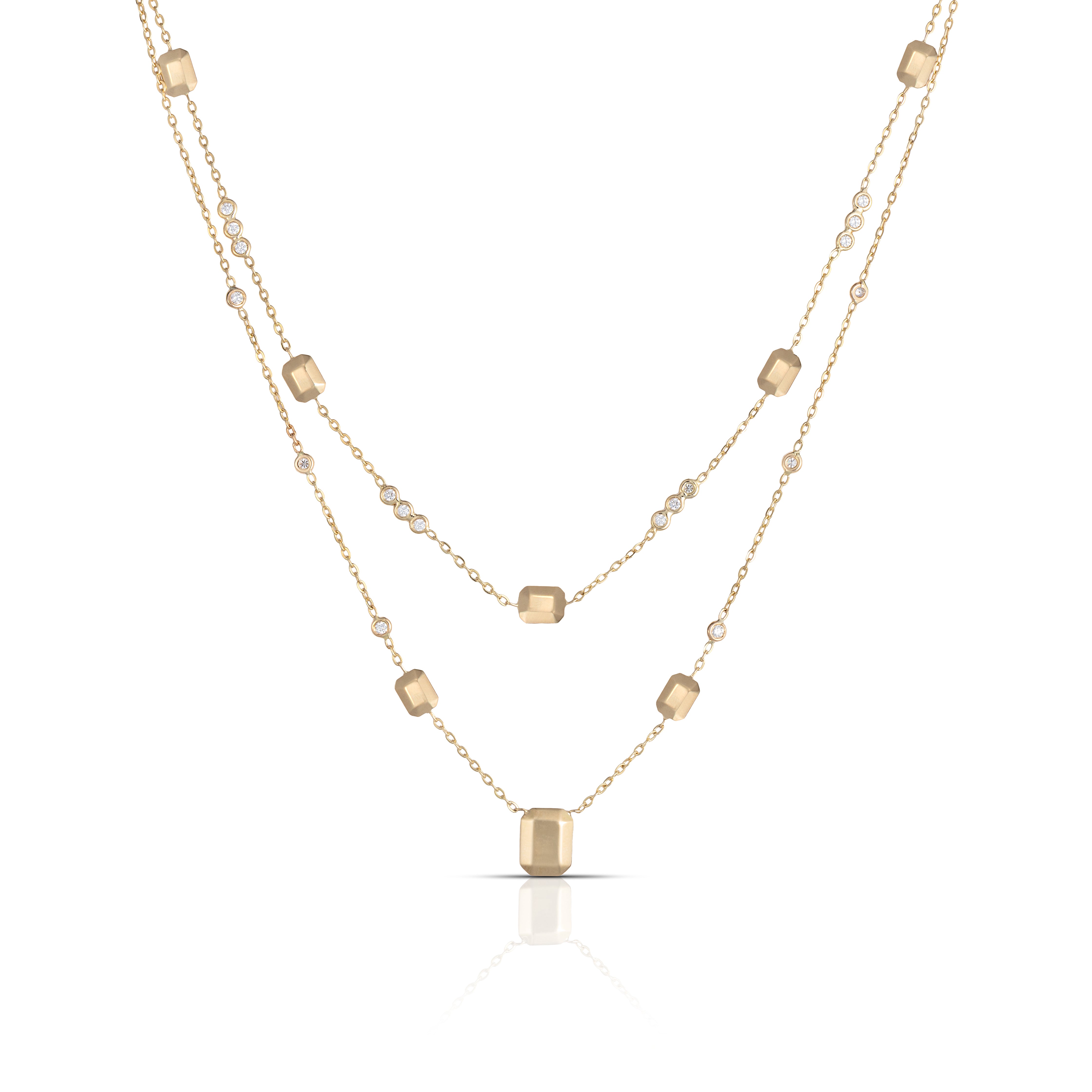 Gold layered rings