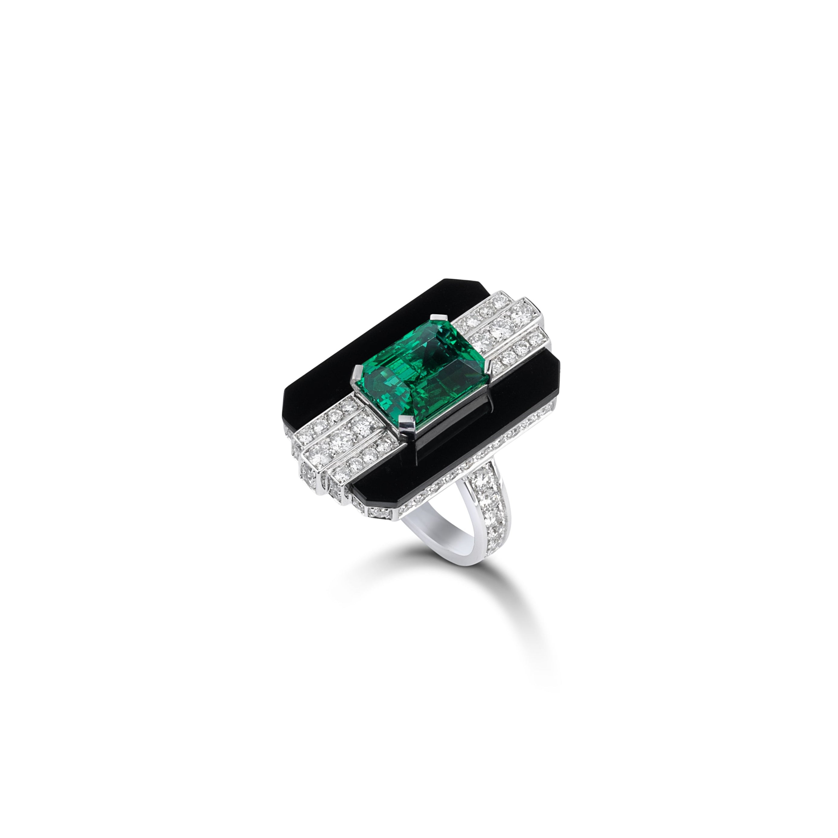 Art Deco gold ring