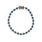Psychedelics Bracelet - Blue Diamonds
