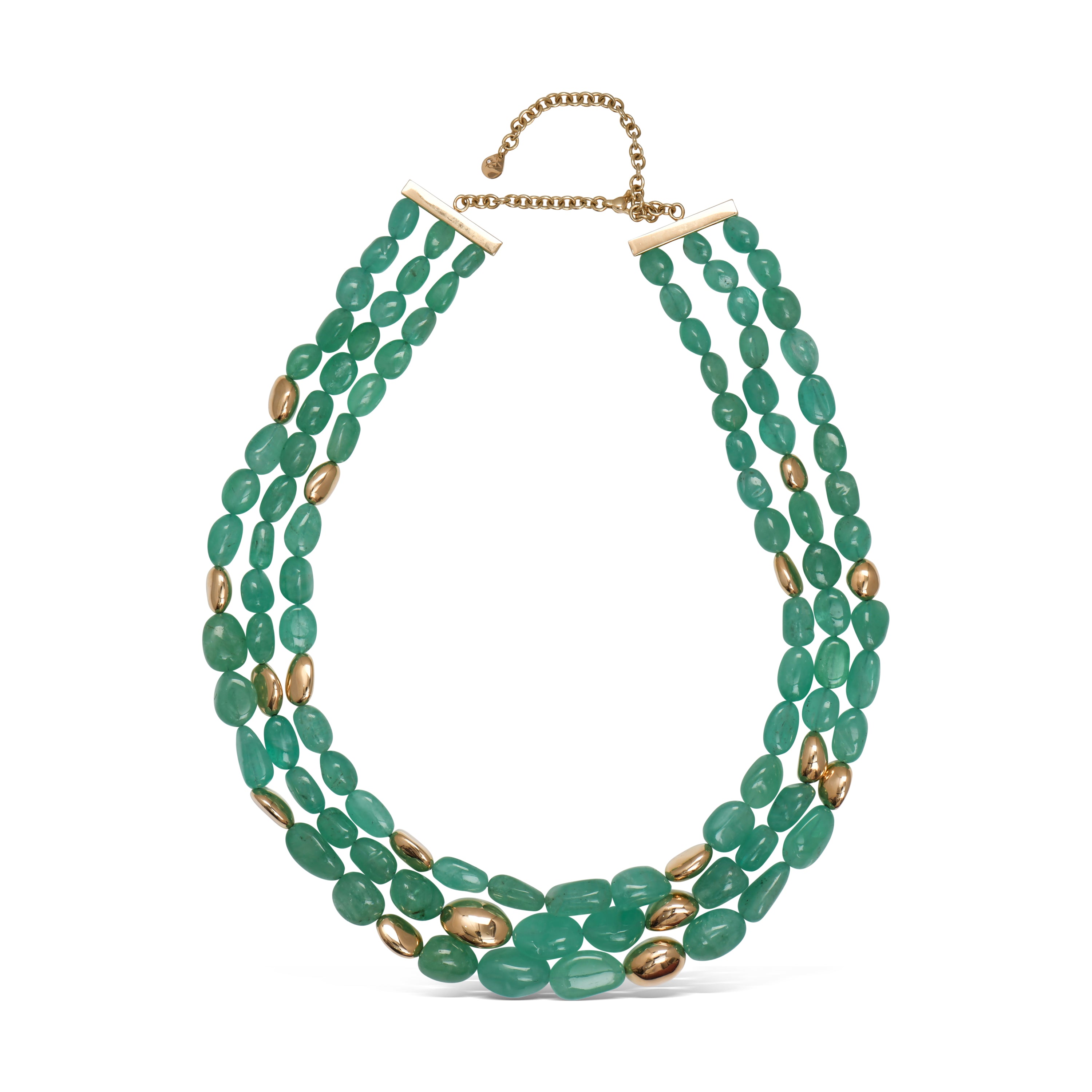 Kashmiri gold earrings