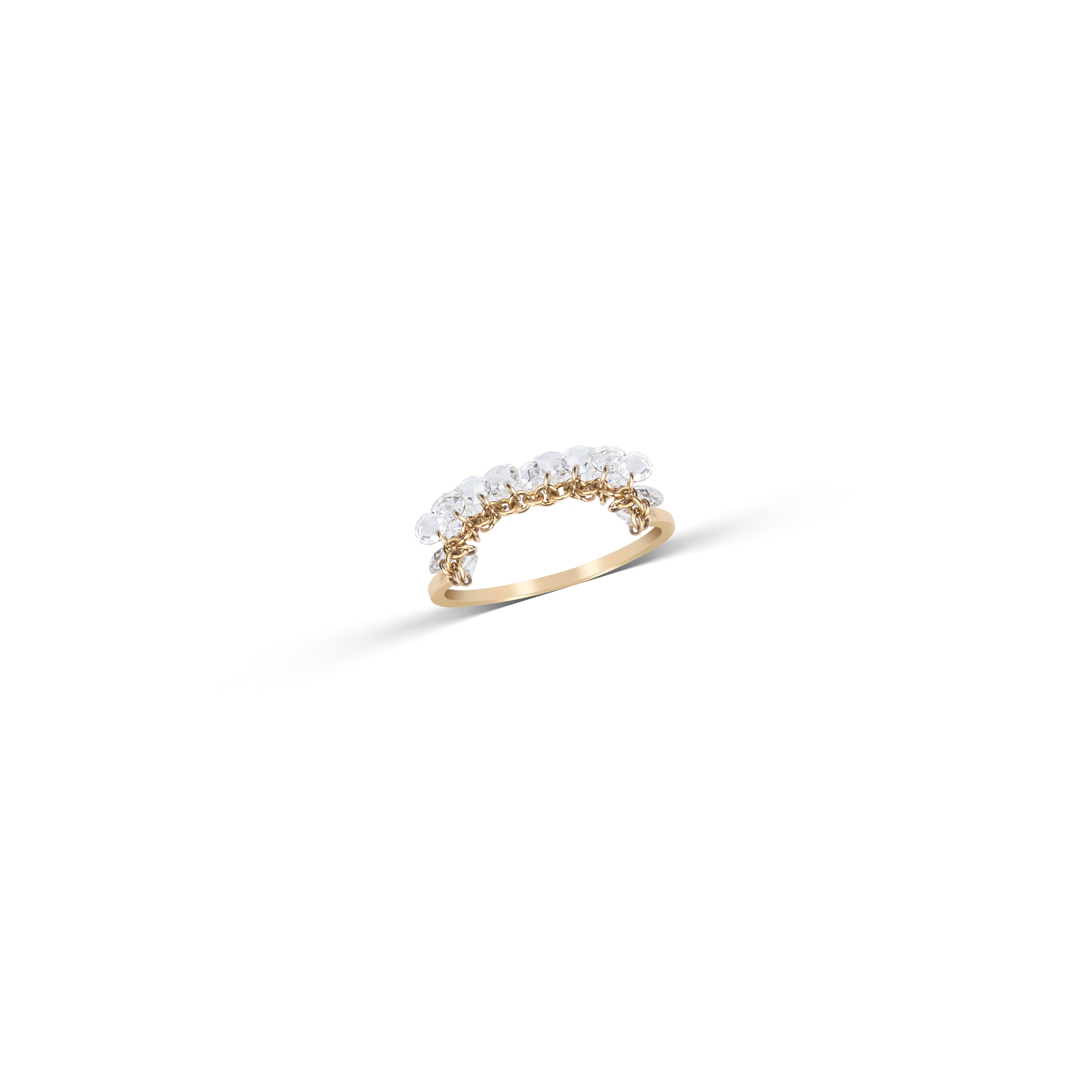 Delicate gemstone ring
